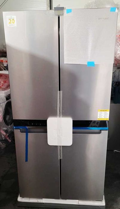 Lodówka WHIRLPOOL WQ9 U2L Side by Side 187.4cm Srebrna