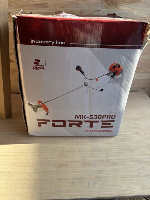 Мотокоса Forte MK-530 PRO з електростартером 3.5квт,52см3