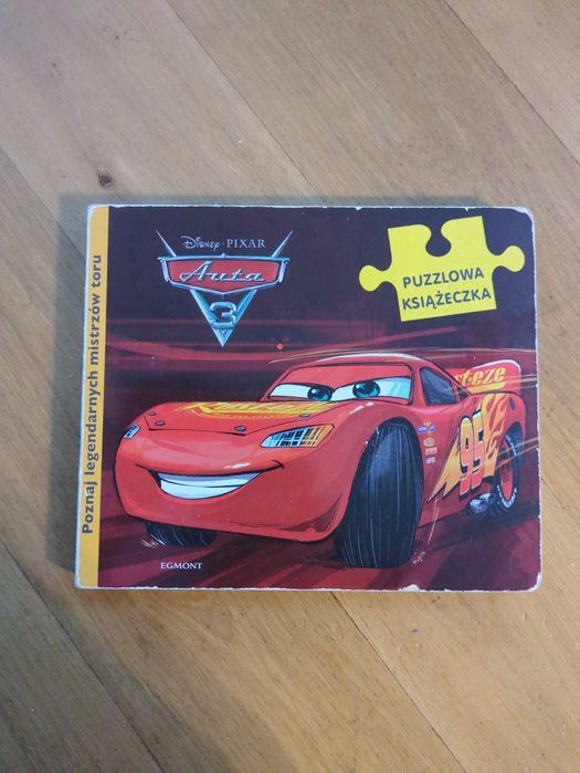 Puzzlowa książeczka Auta 3 Disney pixar