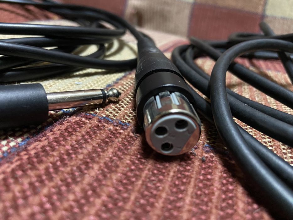 3 x kabel xlr jack