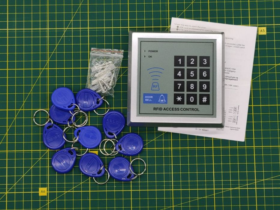 Кодова панель, считыватель RFID ключей