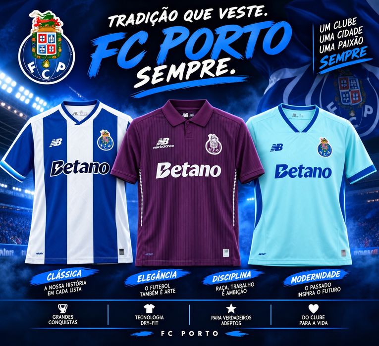Camisolas FC Porto 26/27