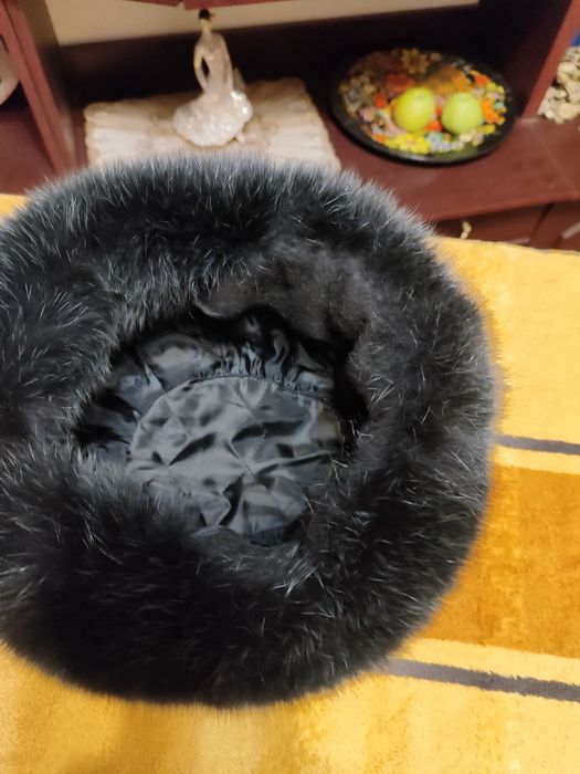 Шапка Новая Женская Крашенный Писец Турция