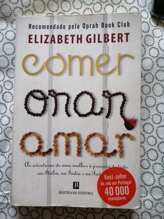 LIVRO , Comer ORAR e Amar