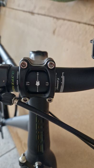 Bicicleta Santa Fixie Raval mate black