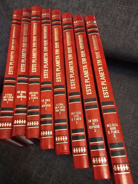 Coleção 8 livrros - Este Planeta em que Vivemos - Amigos do Livro Ed.