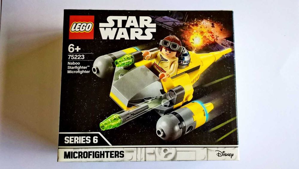 Lego Star Wars 75223 Naboo Starfighter Microfighter selado
