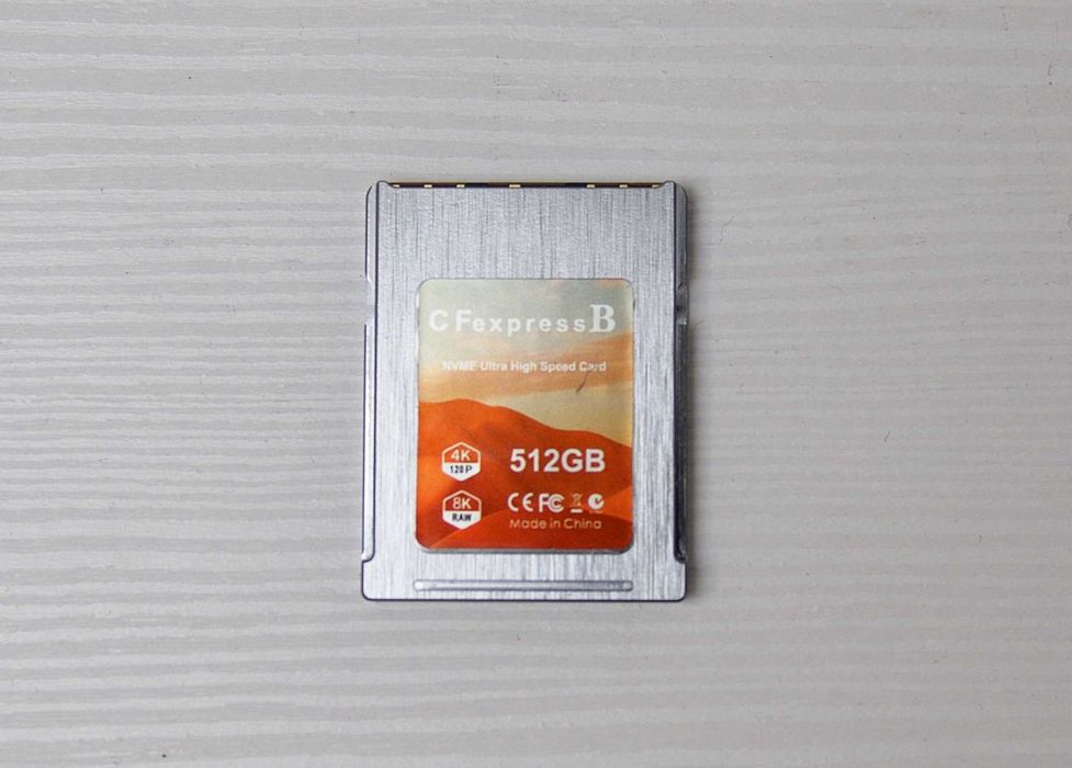 Карта памяті | CFexpress Type B | 128GB | 256GB | 512 | 4K + | xqd