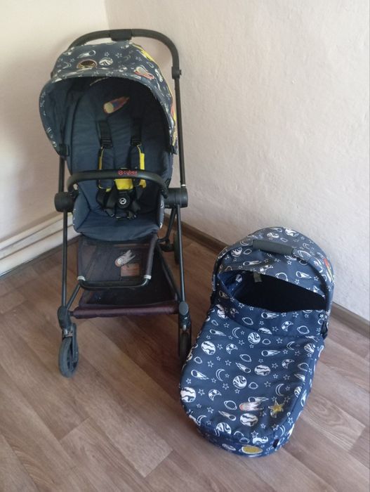 Коляска Cybex Priam Lux by Anna K Space Rocket люлька шасі прогулка