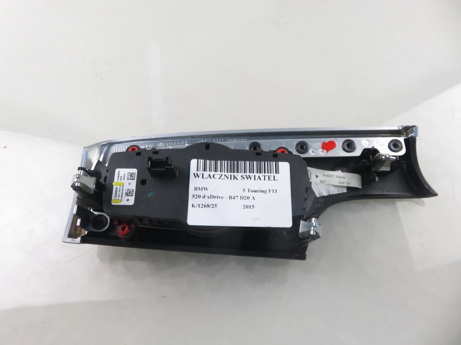Włącznik Świateł Bmw 5 F11