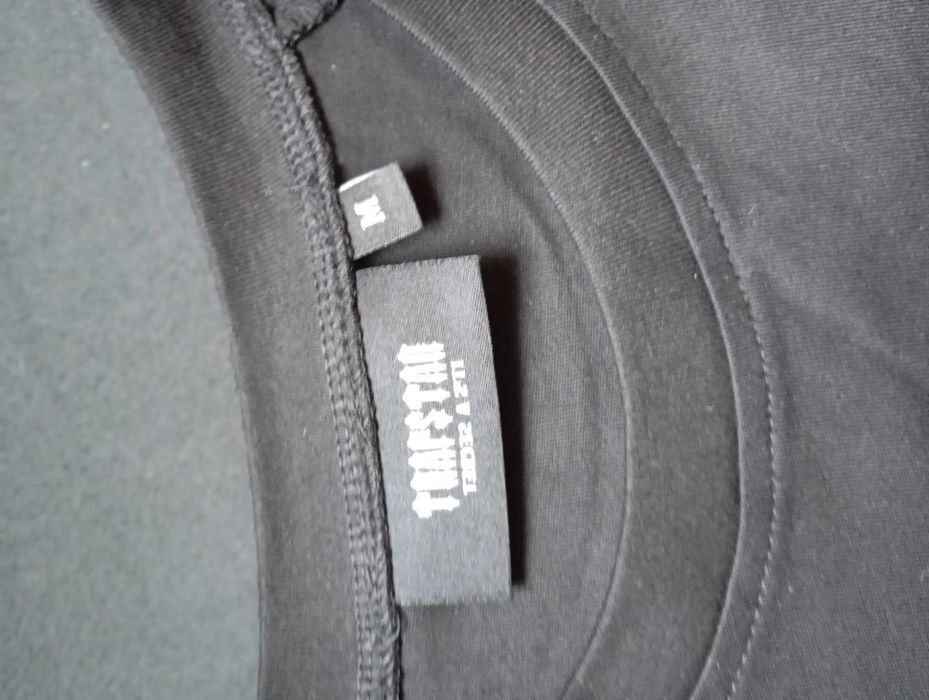 Trapstar czarny dres letni set