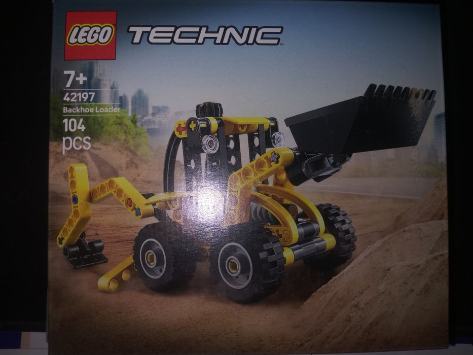 Лего технік бульдозер екскаватор 104 деталі