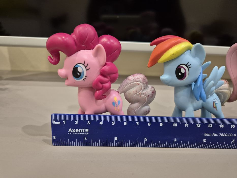 Май Литл Пони 6 шт,хвост меняет цвет от воды.