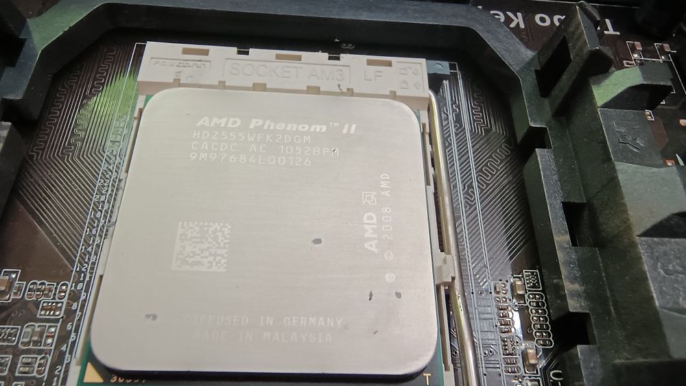 Комплект материнская плата AMD+процессор Phenom+ ОЗУ DDR3