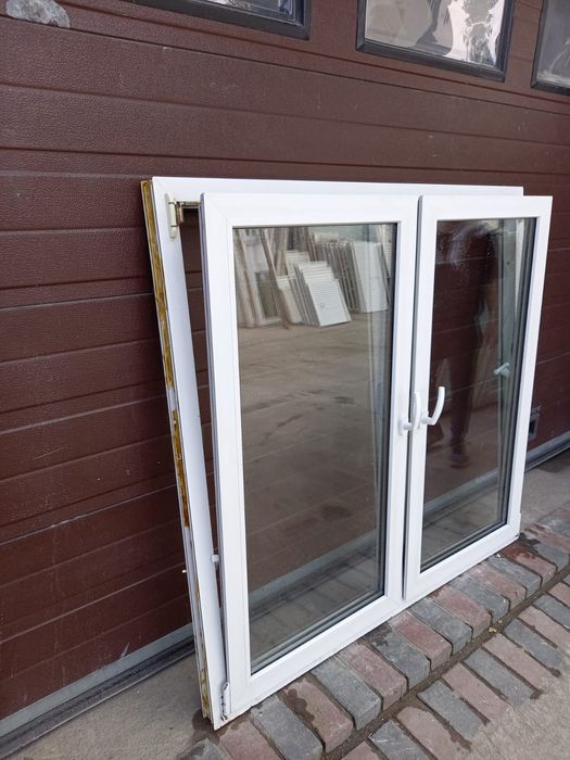 Okna pcv 141x134 okno plastikowe dwuskrzydłowe DOWÓZ CAŁY KRAJ