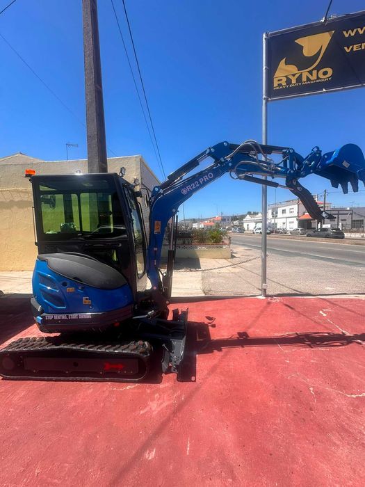 Mini Escavadora RIPPA R22 2,3T Kubota Nova com Garantia