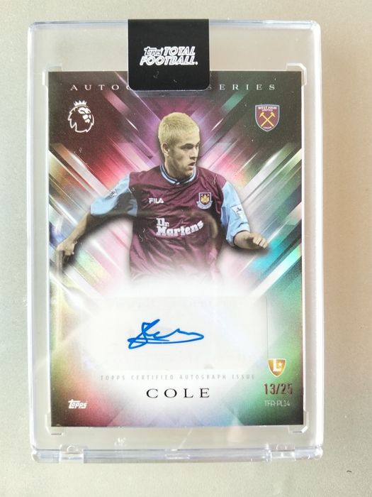 Carta Joe Cole Assinada 13/25 TTF