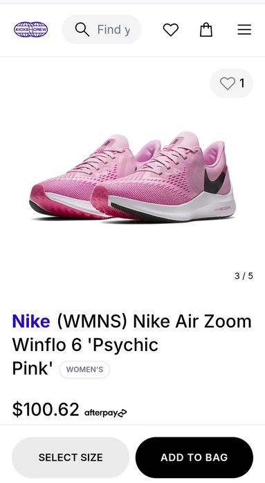 Кроссовки Nike Air Zoom Winflo Size 39 Original