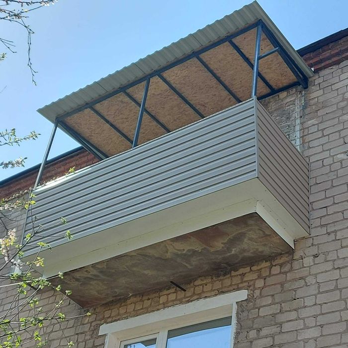 Балкон якісно, балкон під ключ, балкон Дніпро