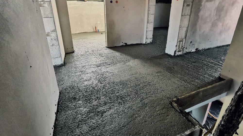 Płynny Styropian, Styrobeton, Posadzki Anhydrytowe i Cementowe, Tynki