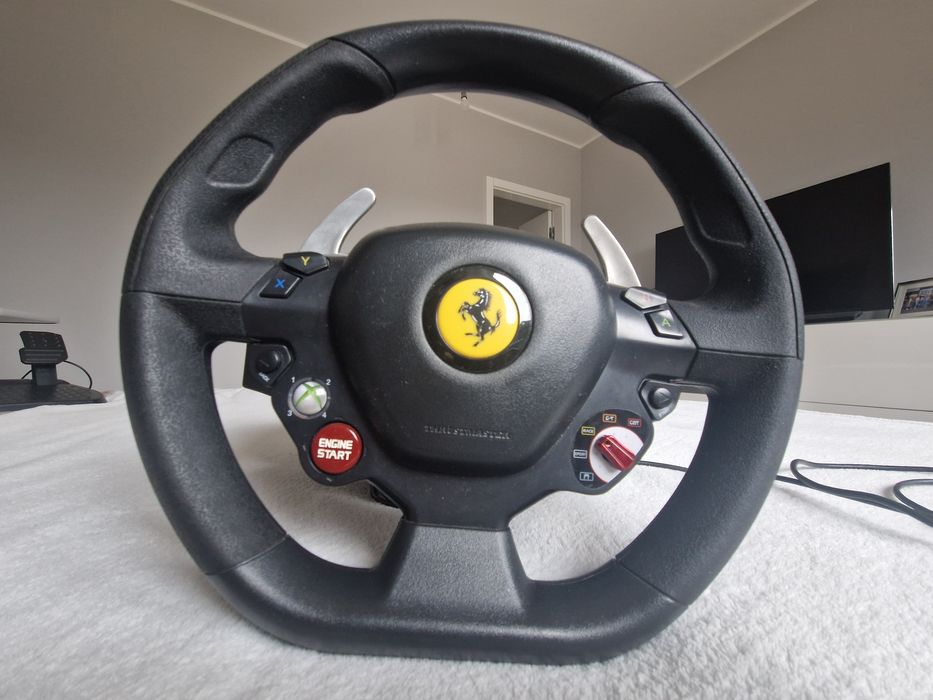 Kierownica + pedały Thrustmaster Ferrari 458 RW – Xbox 360