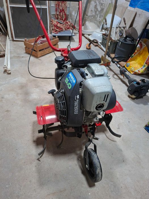 Moto enxada com motor Honda GX160 - como nova