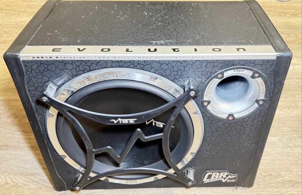 Сабвуфер vibe cbr 12 evo active: 000 Колонки сабвуферы