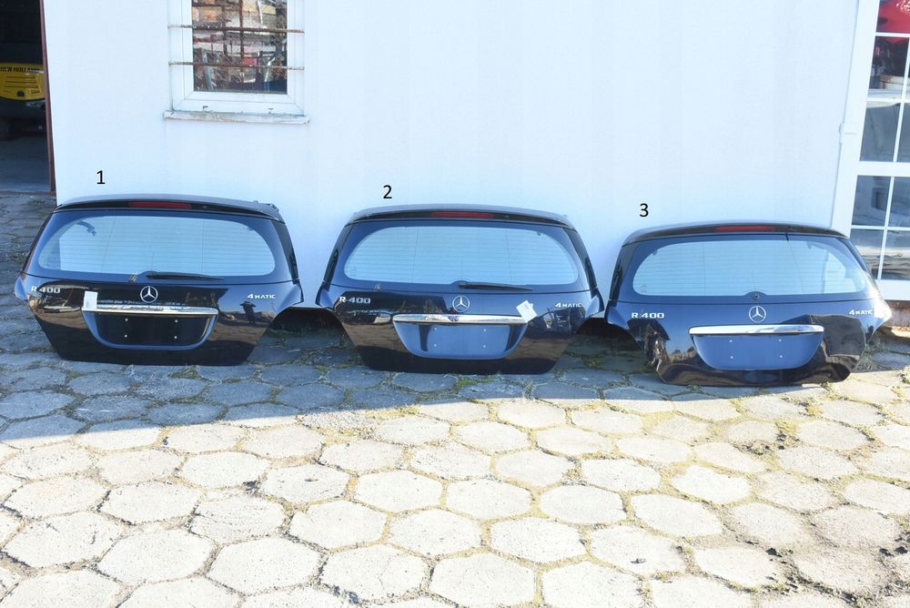 Mercedes w251 r lift klapa bagażnika tylna tył kpl. c197 Szprotawa • OLX.pl