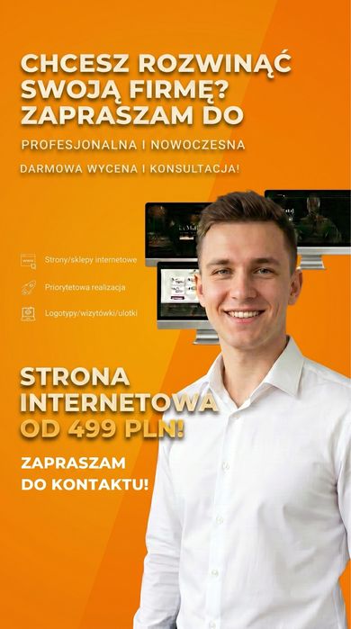 Strona internetowa dla twojego biznesu