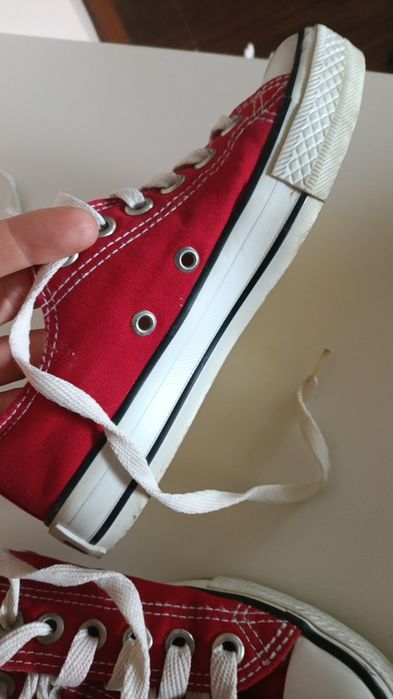 Trampki Converse damskie w kolorze czerwonym roz 36