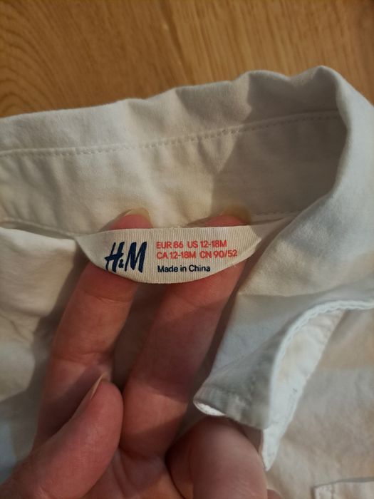 Bawełniana koszula H&M r.86