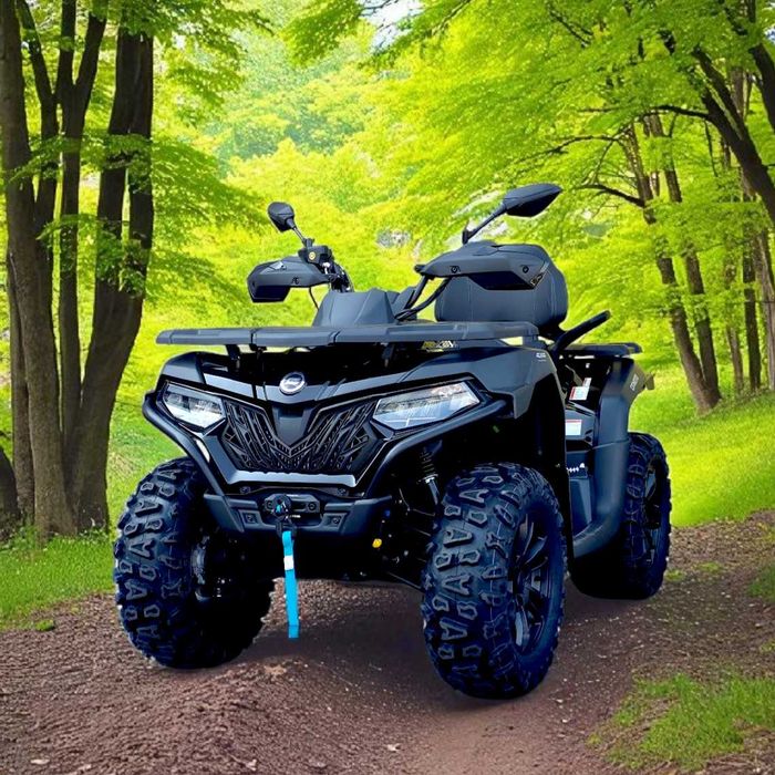 quad CF MOTO 625 LONG EPS / black edition / Promocja / ProMotor