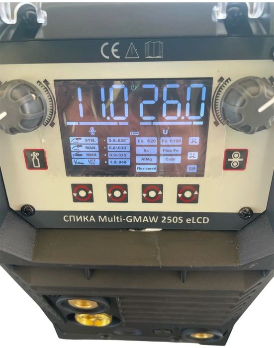 Напівавтомат SPІКА 250 синергетик | Надійне зварювання MIG/MAG/TIG/MMA
