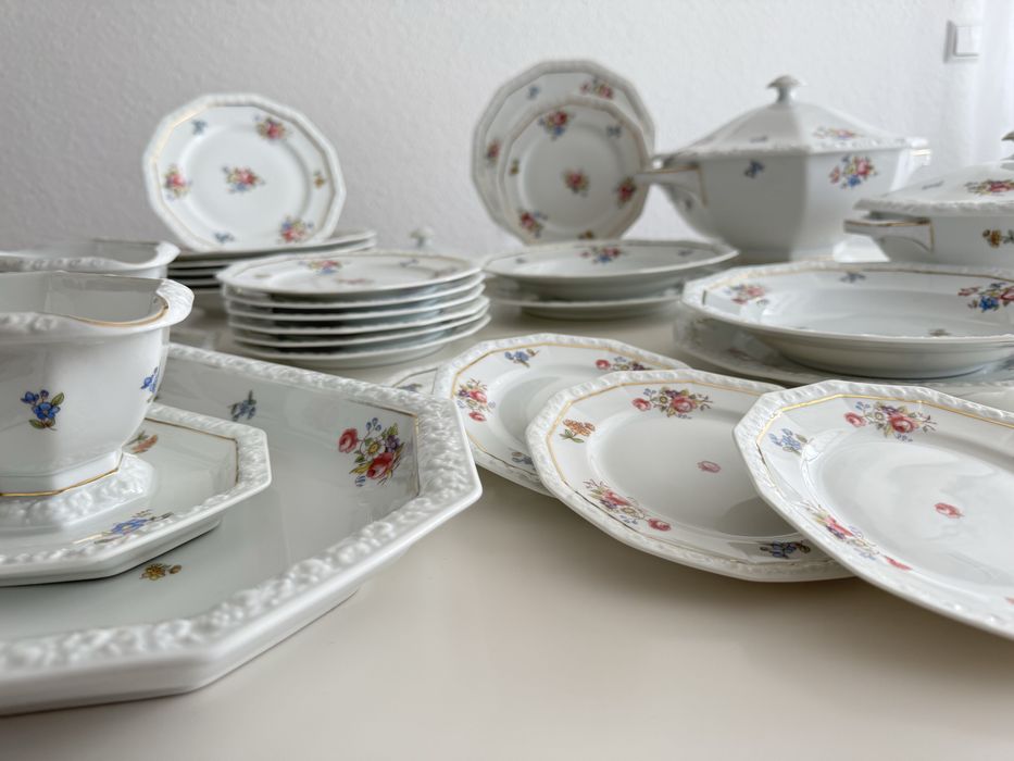 Serwis obiadowy Rosenthal Biała Maria Selb Germany