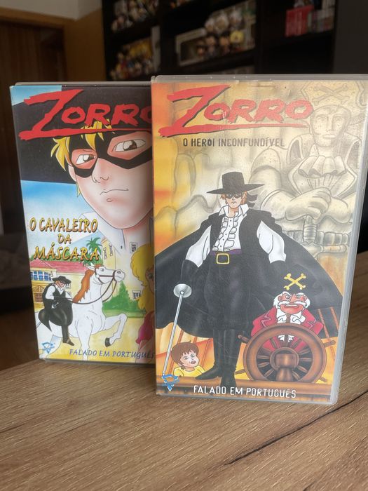 Conjunto vhs kaiketsu Zorro