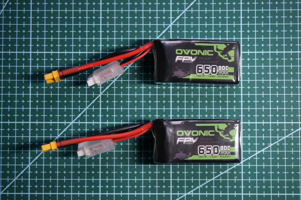 Нові Акумулятори  OVONIC 4s 1550mAh 100-200c ovonic