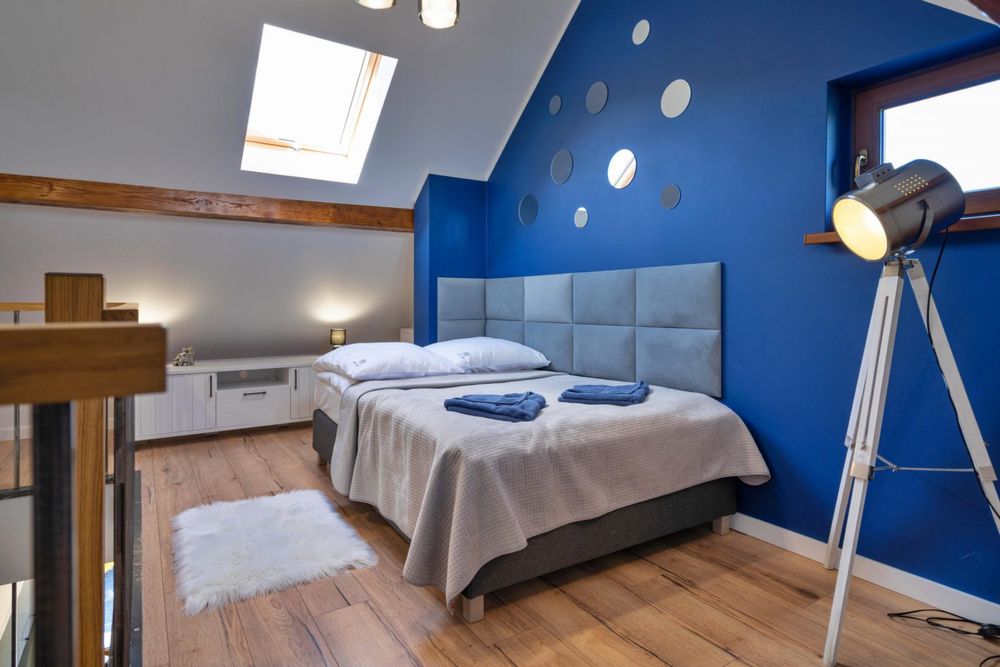 Domek nr 3 z widokiem na Góry Jacuzzi Szklarska Poręba ferie zimowe