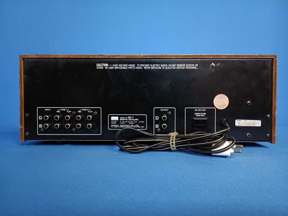équalizador SANSUI SE-7