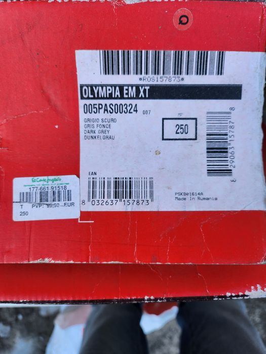 Botas de sky neve 38,5