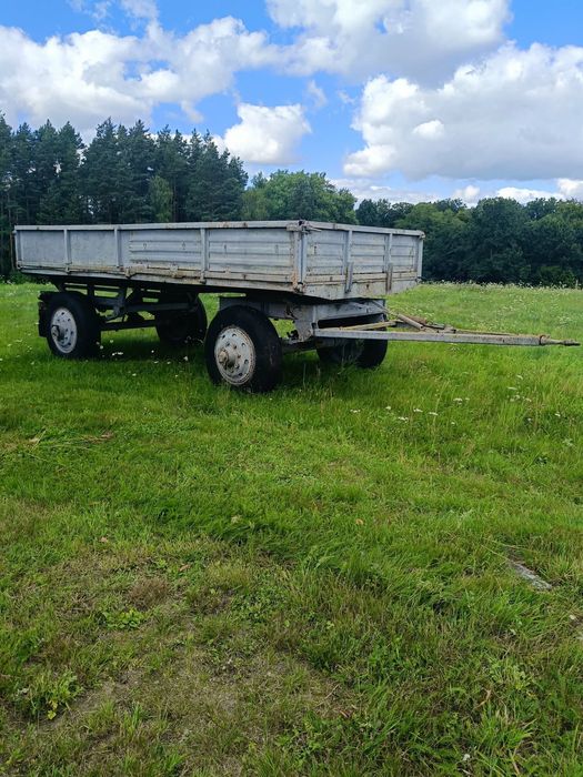 Przyczepa sztywna niewywrotka bez rejestracji