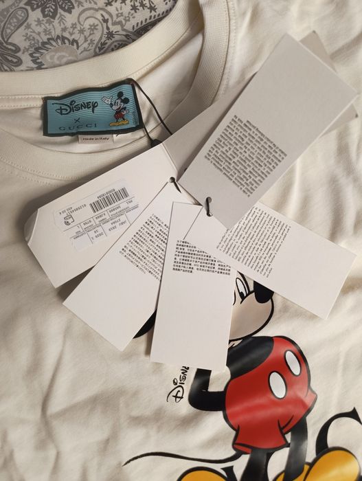 Koszulka Gucci Mickey Mouse.
