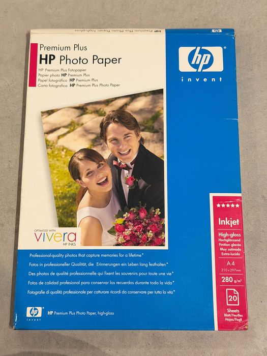 Papel fotográfico HP Premium Plus / HP Photo Paper Premium Plus
