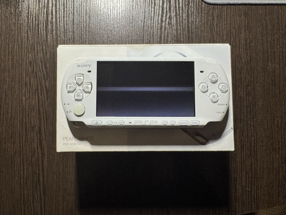 PSP 3000 | Pearl White | 64GB | Ідеальний Стан | Повний Комплект