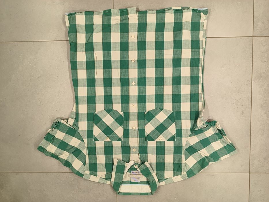 Koszula męska Fat Face 100% bawełna roz. XXL krótki rękaw w kratę casual codzienna
