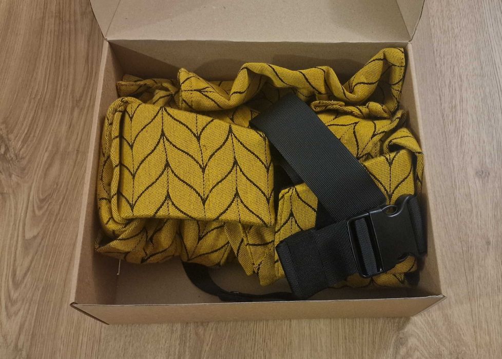 KAVKA handy - wiązane nosidełko - prawie jak nowe