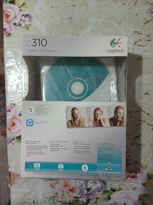 Нова вебкамера Logitech HD Webcam c310