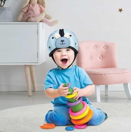 Kask ochronny do raczkowania dla niemowląt NAUKA CHODZENIA 6-24 msc
