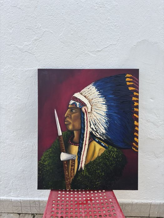 Quadro pintura a oleo