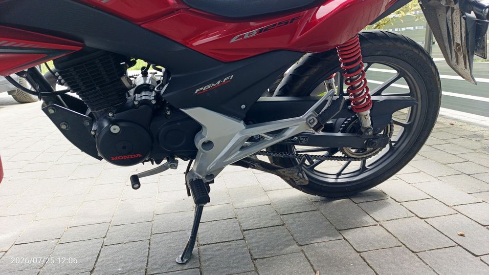 Honda cb125f 2018 rok.