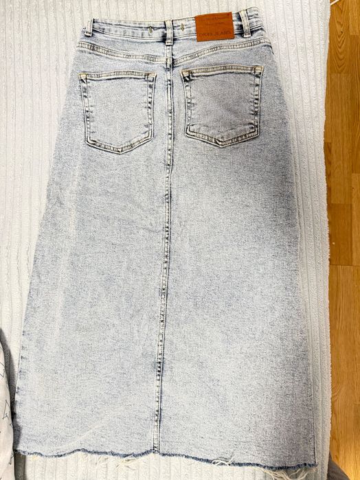 Спідниця джинсова довга